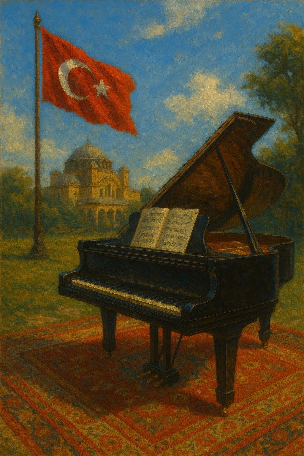 Turkish March AI Image